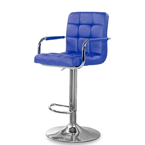 CSQ-Confortevole Sedia di Svago con braccioli, Caffetteria Bar Sgabello Alto Multifunzione Balcone Tempo Libero Sgabello M...
