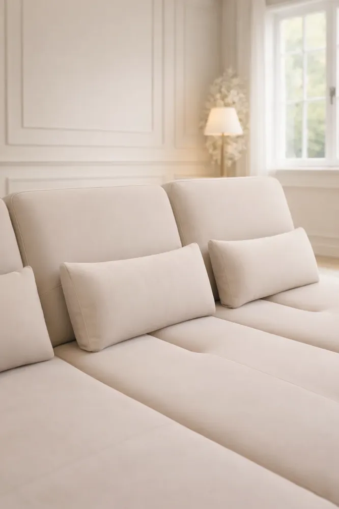 Divano Elena con chaise longue