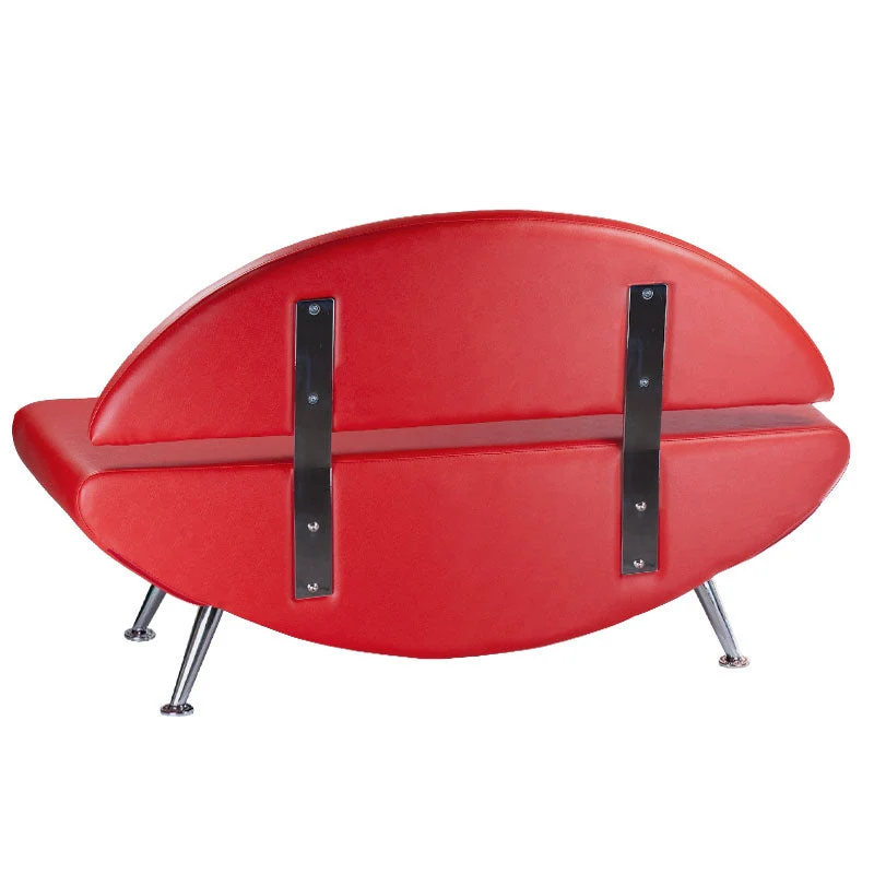 Divano per sala d'attesa Carini BD-6710 rosso