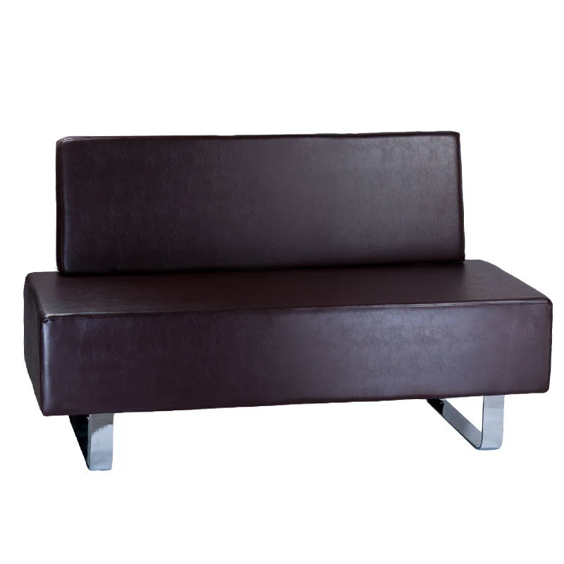 Divano per sala d'attesa Messina BD-6713 marrone