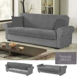 Divano Prontoletto Firenze Colore Grigio Chiaro