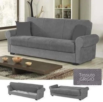 Divano Prontoletto Firenze Colore Grigio Chiaro