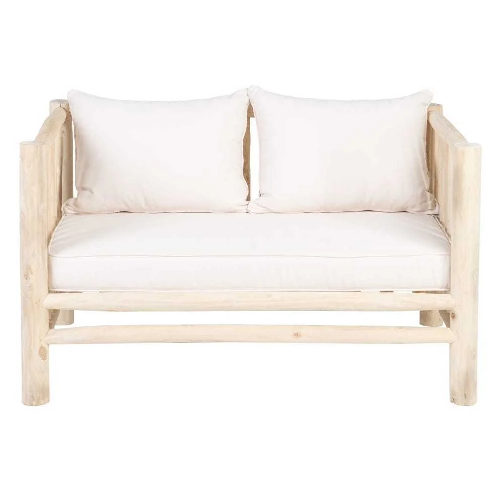 Divano rami di teak naturale