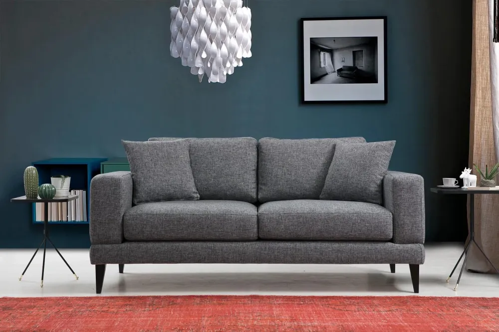 Divano seduto Nordic 2 seduto - grigio scuro