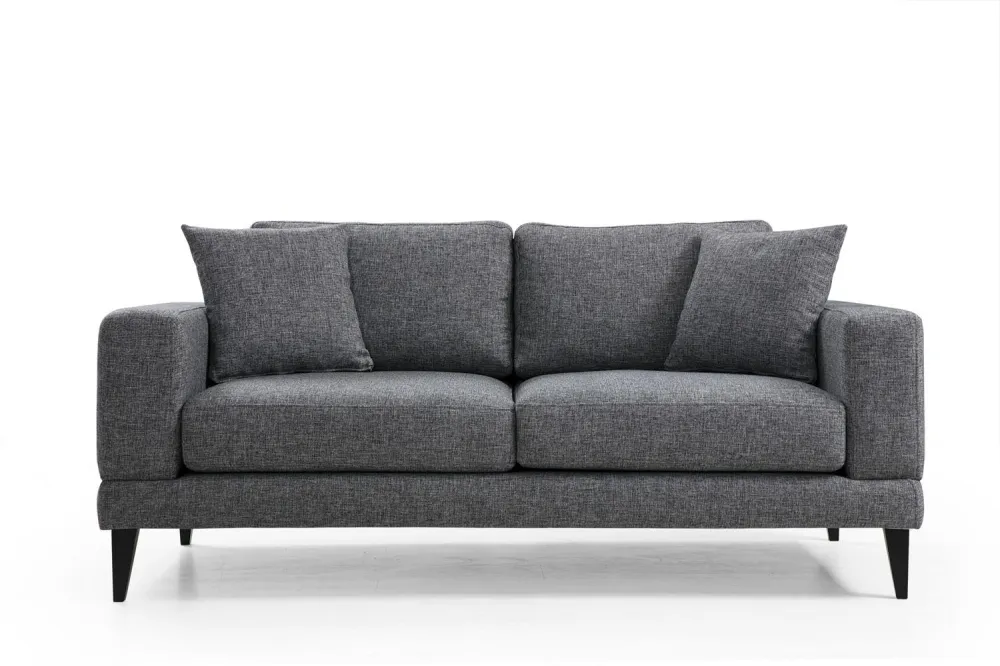 Divano seduto Nordic 2 seduto - grigio scuro