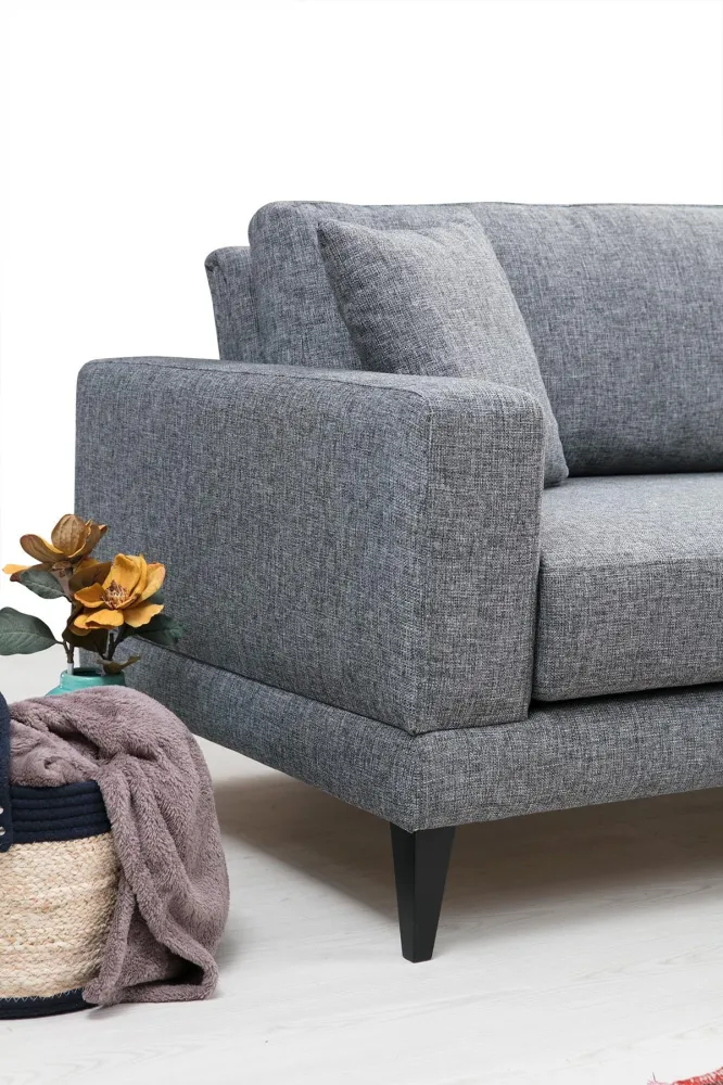 Divano seduto Nordic 2 seduto - grigio scuro