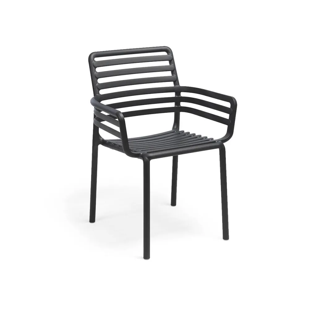Doga Poltrona H.46,5cm Antracite