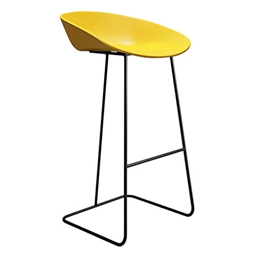 DONGLU Sedile Metallo Sgabelli da Bar PP Moderna Minimalista Alto Sgabello Creativo Libero Bar Chair Casa di Ristoranti Hi...