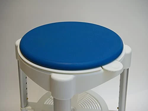 Drive Medical RTL12061EU - Sgabello da bagno, imbottito e girevole, confezione da 4 pezzi