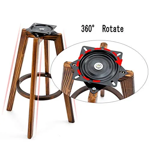 Sgabelli da Bar con Schienale, Sgabello Pelle PU Pelle PU Legno Massello Legno Massello di Stile Industriale, 2--1 Sgabell...