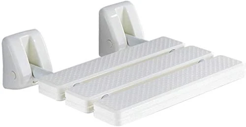 DZX Corrimano Sgabello Pieghevole da Bagno/Sedile Doccia Parete/Sedia da Parete di Sicurezza per Anziani da Bagno, Sgabell...