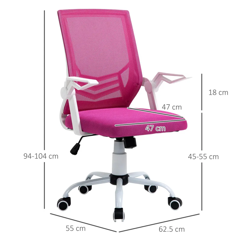 Easycomfort Sedia da Ufficio Ergonomica con Braccioli e Supporto Lombare, Poltrona Ufficio Girevole e Altezza Regolabile T...