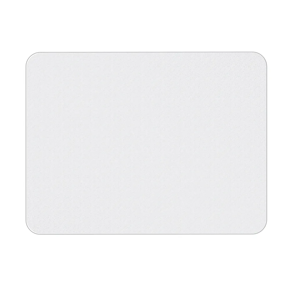 EasyComfort Tappetino per Sedia Ufficio Salvapavimento Antiscivolo Plastica, 90x120cm, Trasparente