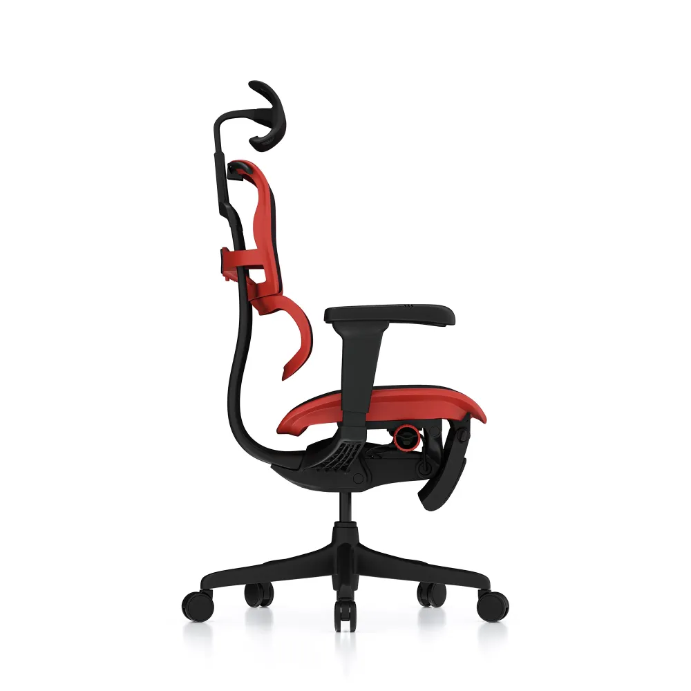 Ergohuman Ultra sedia da gaming, edizione rossa