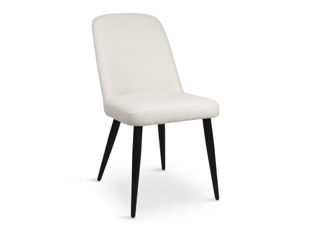 Set di 2 sedie da pranzo tessuto di lino beige KINSEY ESOU