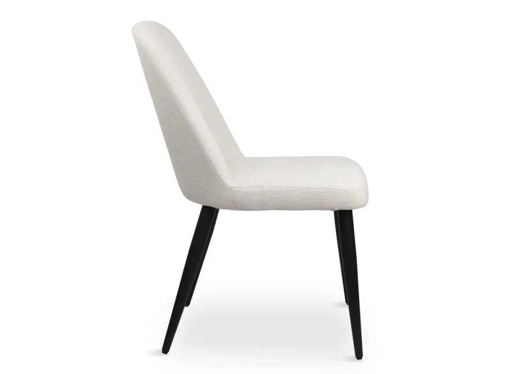 Set di 2 sedie da pranzo tessuto di lino beige KINSEY ESOU