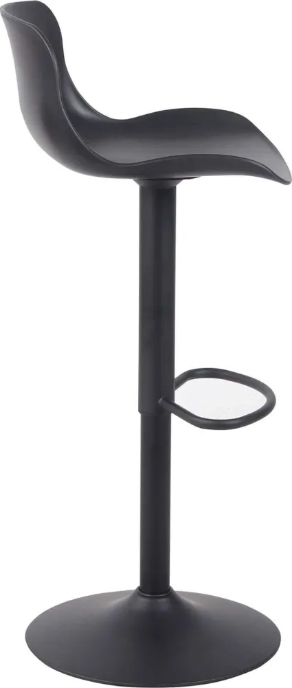 ESTEBAN - set di 2 sgabelli alti metallo Nero Milani Home