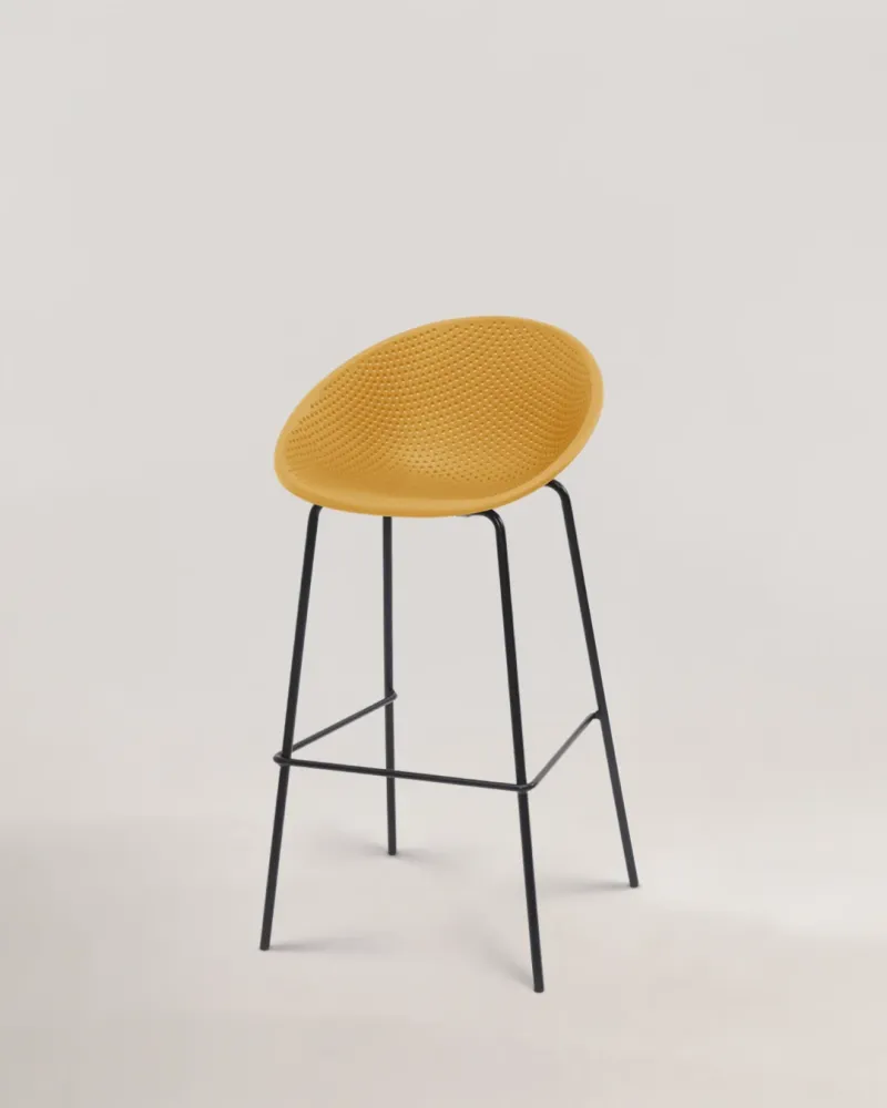 Europa Bar sgabelli ceramiche Clay Yellow