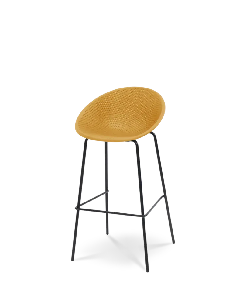 Europa Bar sgabelli ceramiche Clay Yellow