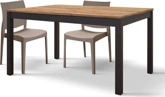 EURYNOME - sedia moderna polipropilene cm 46 x 54 x 80 h Marrone Milani Home