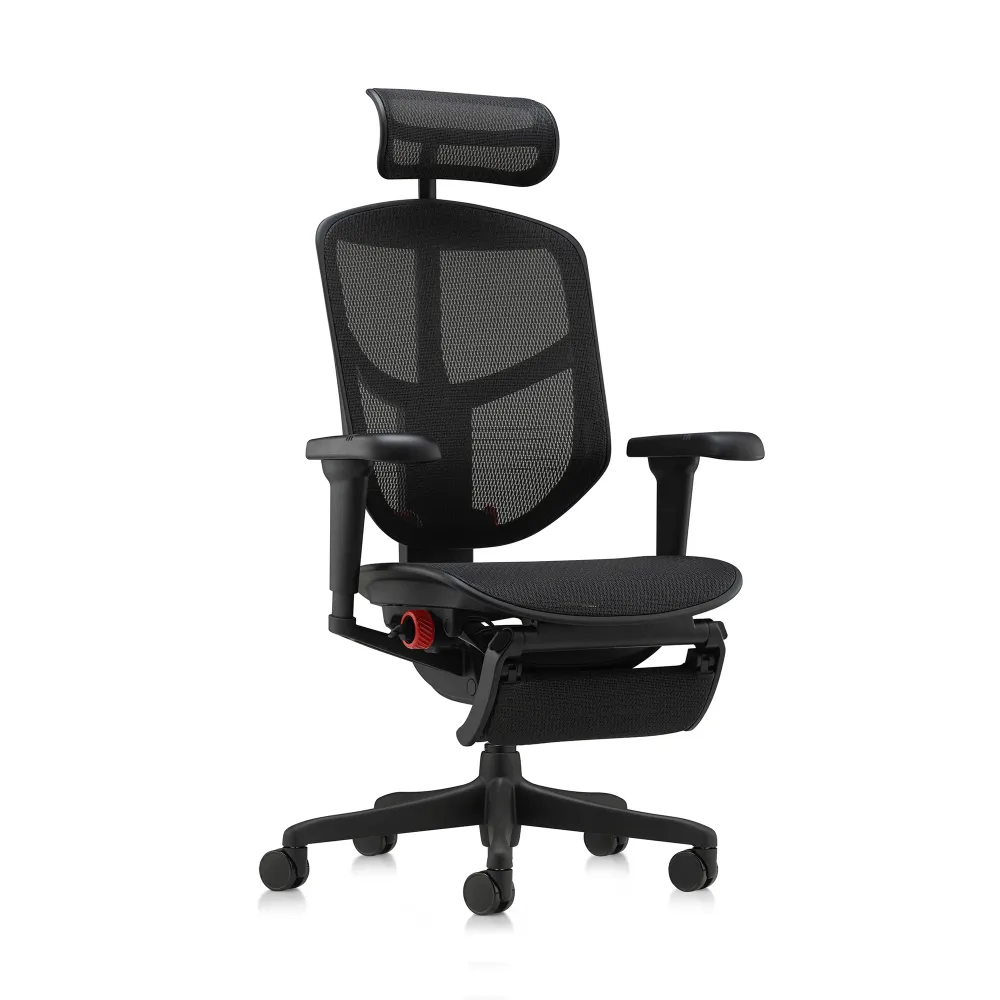 Ex-esposizione Enjoy Ultra sedia da gaming, edizione nera – Molto buona