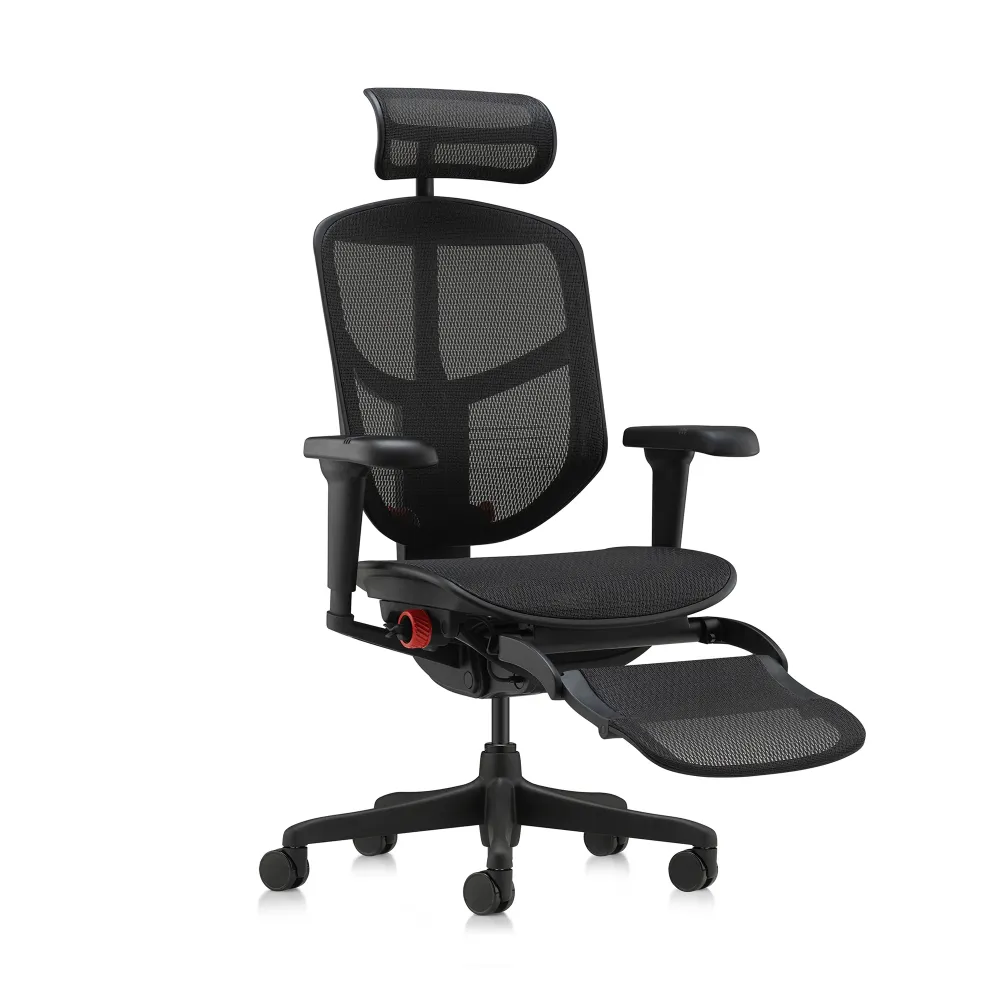 Ex-esposizione Enjoy Ultra sedia da gaming, edizione nera – Molto buona
