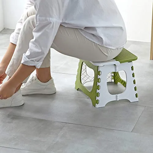 FAPROL Sgabello per Bambini Sgabello Pieghevole Pieghevole per Bagno Mini Sgabelli Pieghevoli per Bagno Tenere Senza Sforz...