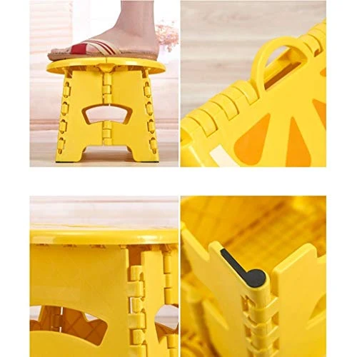 Sgabello Pieghevole per Bambini WC Lavabo Sgabelli da Bagno Convenienza Strumenti di Vita Antiscivolo Modello di Frutta Ye...