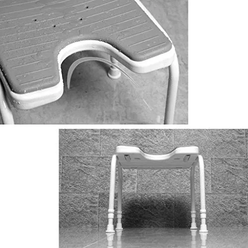 FCXBQ sgabelli per Doccia Sgabelli per Doccia/Bagno Sgabello per Doccia con Stent Acciaio Inossidabile 304 Sgabello per An...