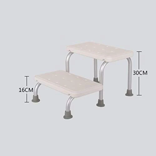 FCXBQ Sgabello da Bagno/Sedia da Bagno/Sedia da Bagno Alluminio/Sgabello da Bagno Sgabello da Bagno Panca per Donne Incint...