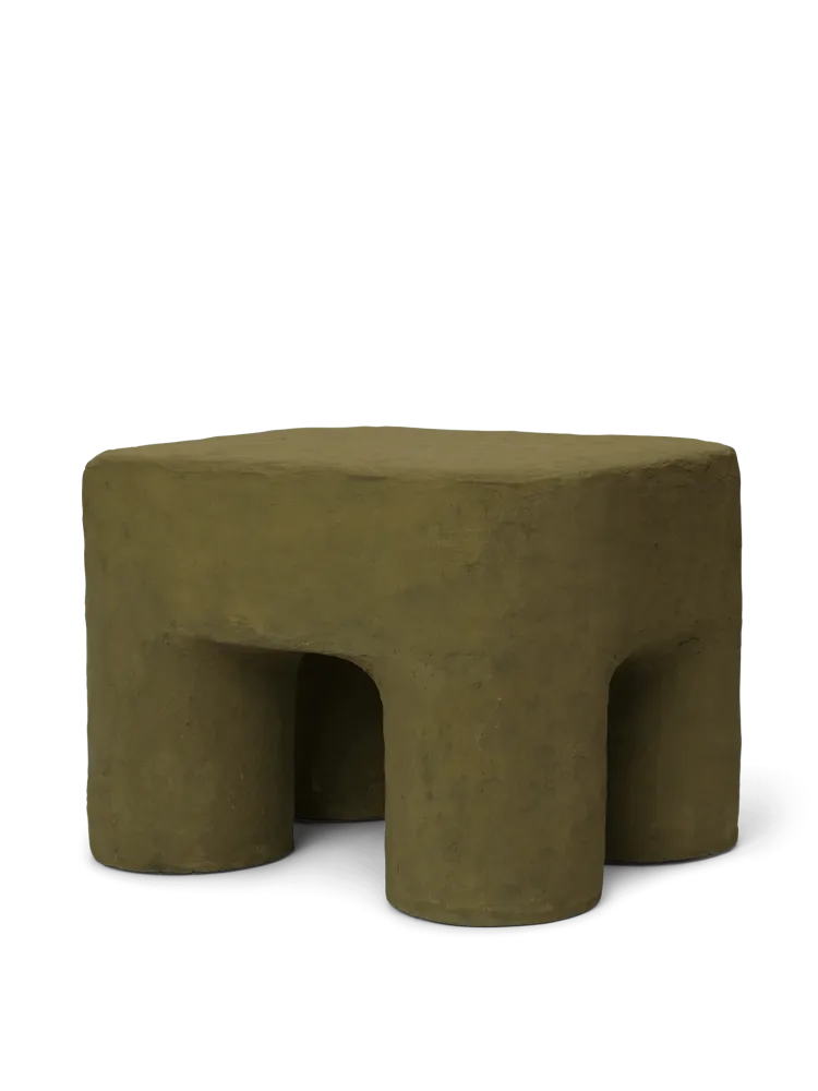 Ferm Living - Podo sgabello - kaki