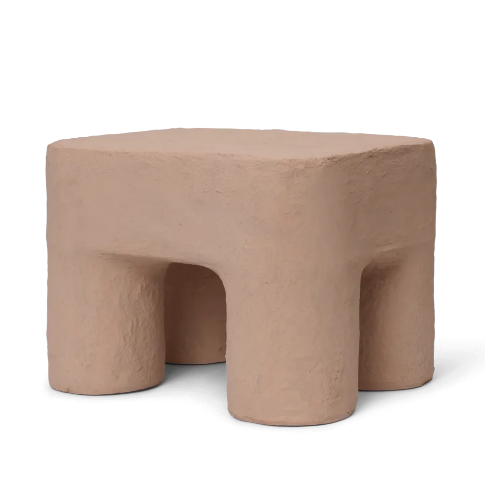Ferm Living - Podo sgabello - rosa