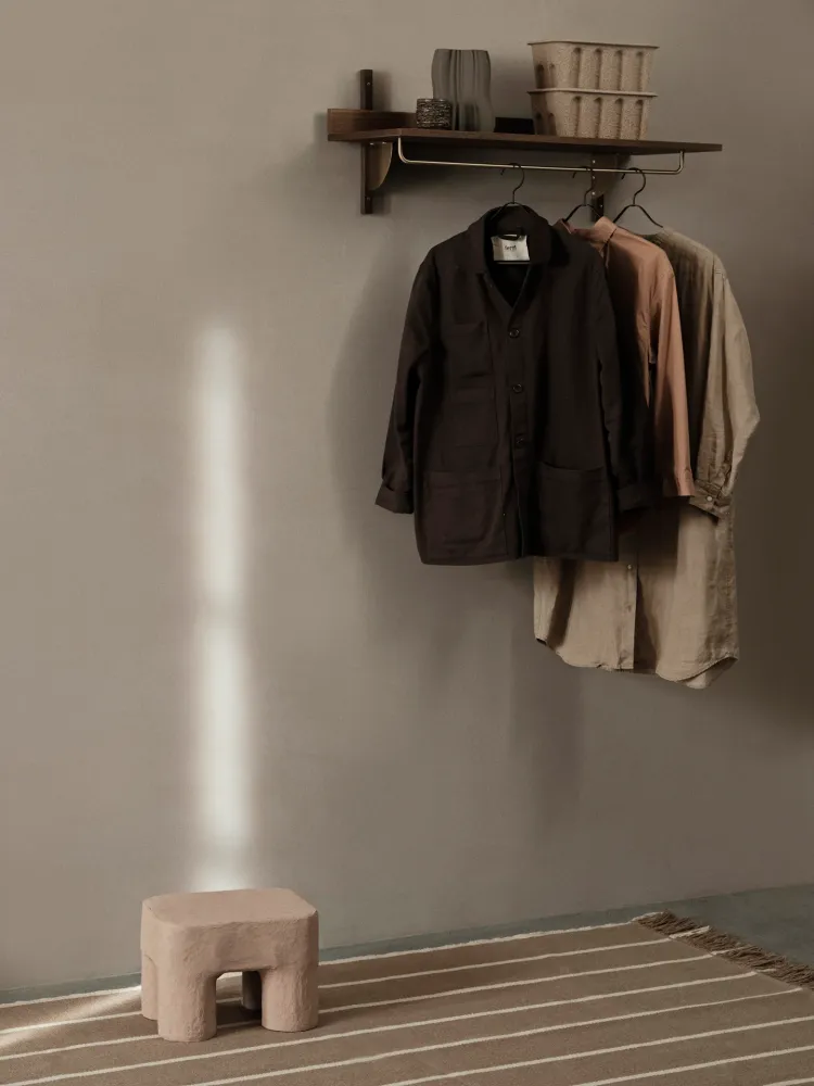 Ferm Living - Podo sgabello - rosa