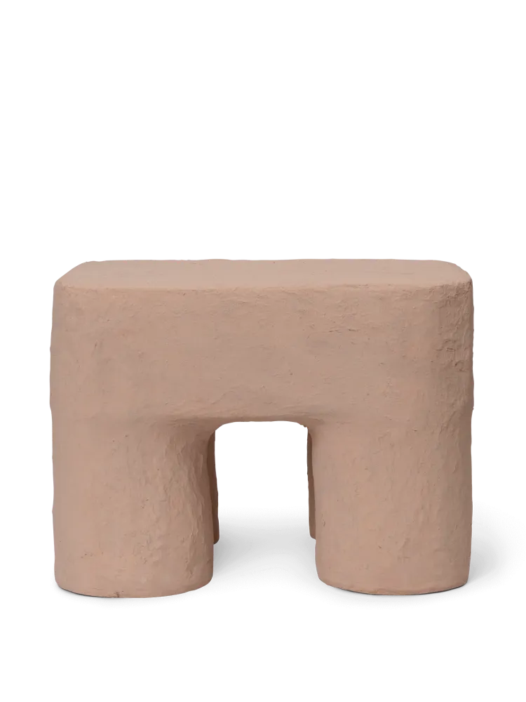 Ferm Living - Podo sgabello - rosa