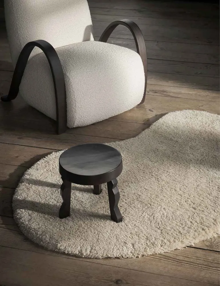 poltrona lounge buur nordic bouclé Ferm Living