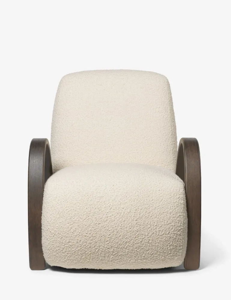 poltrona lounge buur nordic bouclé Ferm Living