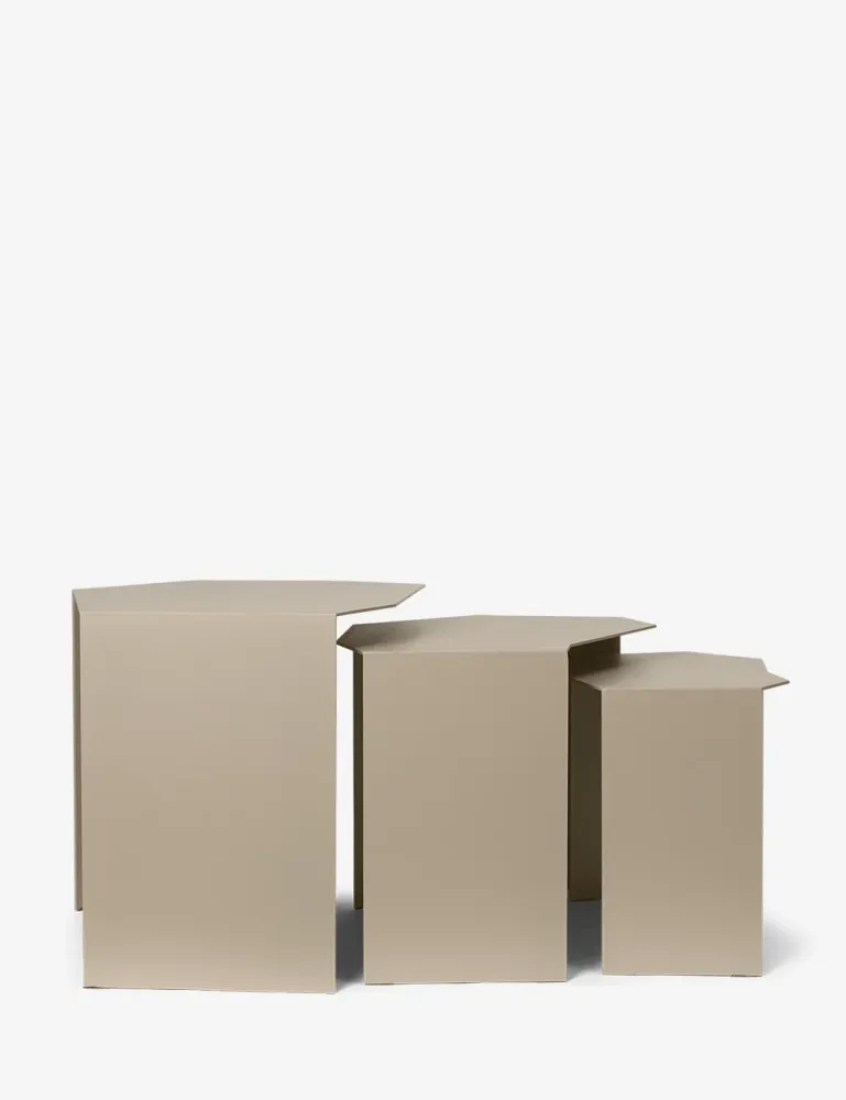 set di tabelle cluster shard 3 Ferm Living