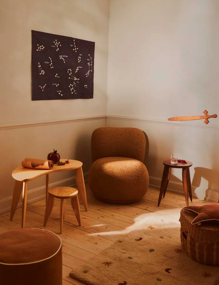 Sgabello bambini Feve Ferm Living