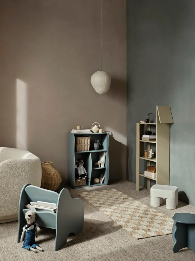 Ferm Living - Slope Lounge Sedia - Storm