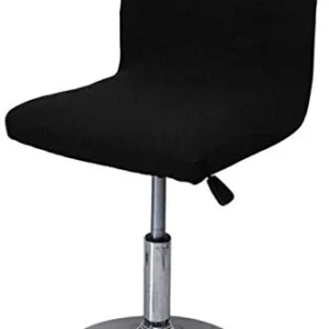FLYAND Coperchio da sedia, Sgabello da bar nero Sgabello Back Schiera Sedia da bar Spandex Caso di sedile Elastico Caso da...