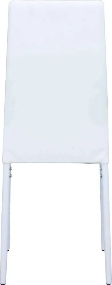 FRITZ - set di 4 sedie ecopelle Bianco Milani Home