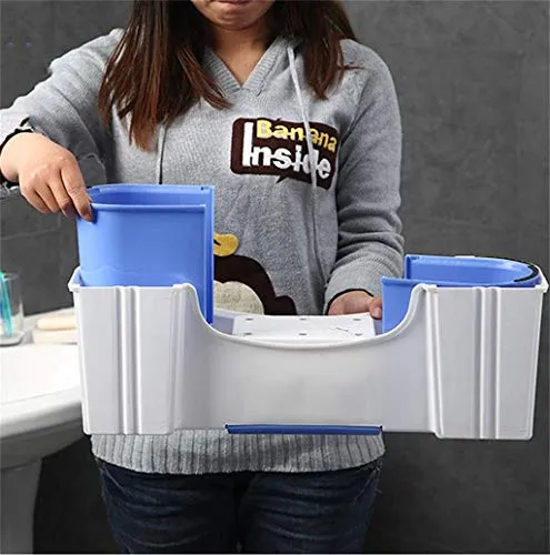 FSFF Sgabello per Bagno plastica Addensato per mobili/Sgabello per Bagno Antiscivolo/Sgabello da Bagno per Donna Incinta/P...