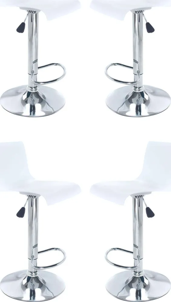 GABRIEL - set di 4 sgabelli Bianco Milani Home