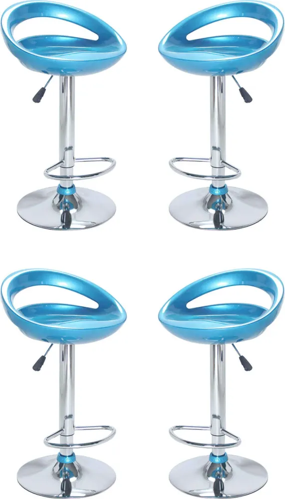 GALTERO - set di 4 sgabelli Blu Milani Home