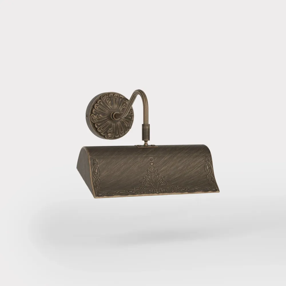 Applique per Quadri Ottone con Decori Barocchi 20 cm Ghidini 1849