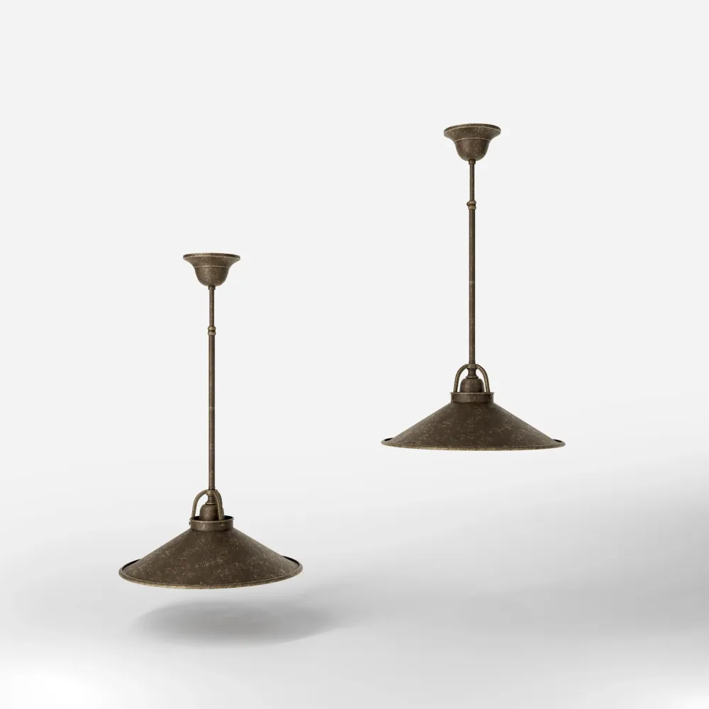 Lampada Sospensione Ottone Industrial Alice Ghidini 1849