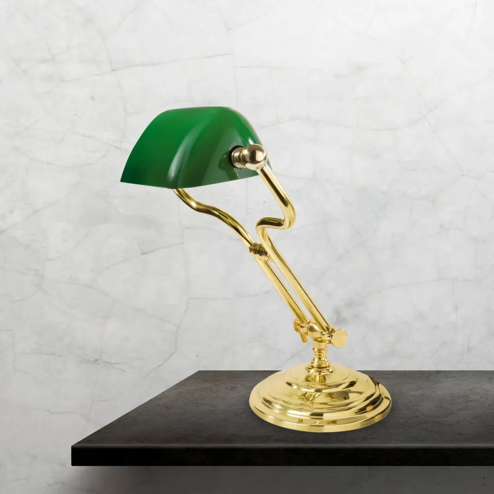 Mini Lampada Ministeriale Snodabile Verde Ghidini 1849