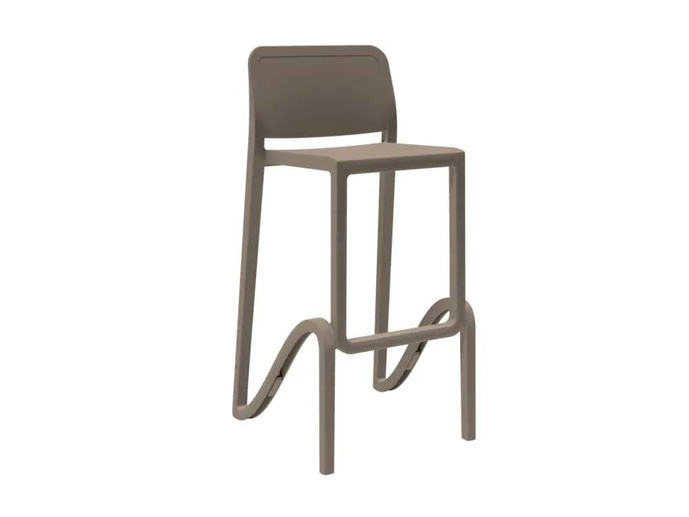 Giano sgabello 750 tortora