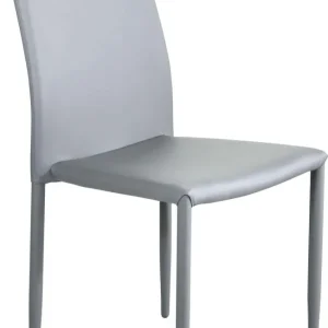 GLOOM - sedia da pranzo moderna Grigio chiaro Milani Home