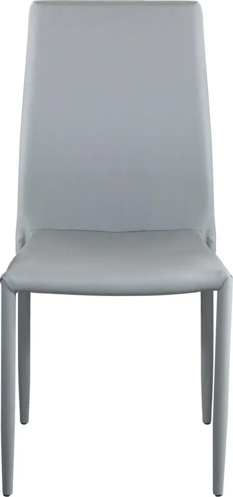 GLOOM - sedia da pranzo moderna Grigio chiaro Milani Home